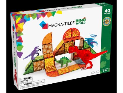 MagnaTiles IntlCompliance China DinoWorld 40pc Carton Angle f (1)