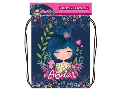 vrecko na prezuvky s potlacou junior s7 amelia