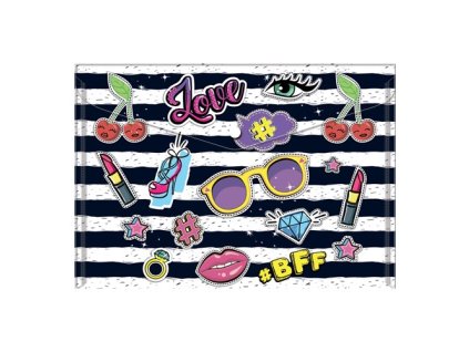 obal pp s patentkou a4 love fashion