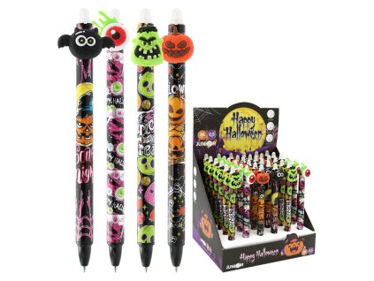 roller gelovy gumovaci junior happy halloween 0 5 mm modra napln (1)