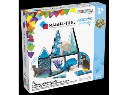 MagnaTiles ArcticAnimals 25pc Carton Angle front