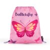 vrecko na prezuvky s potlacou motyl