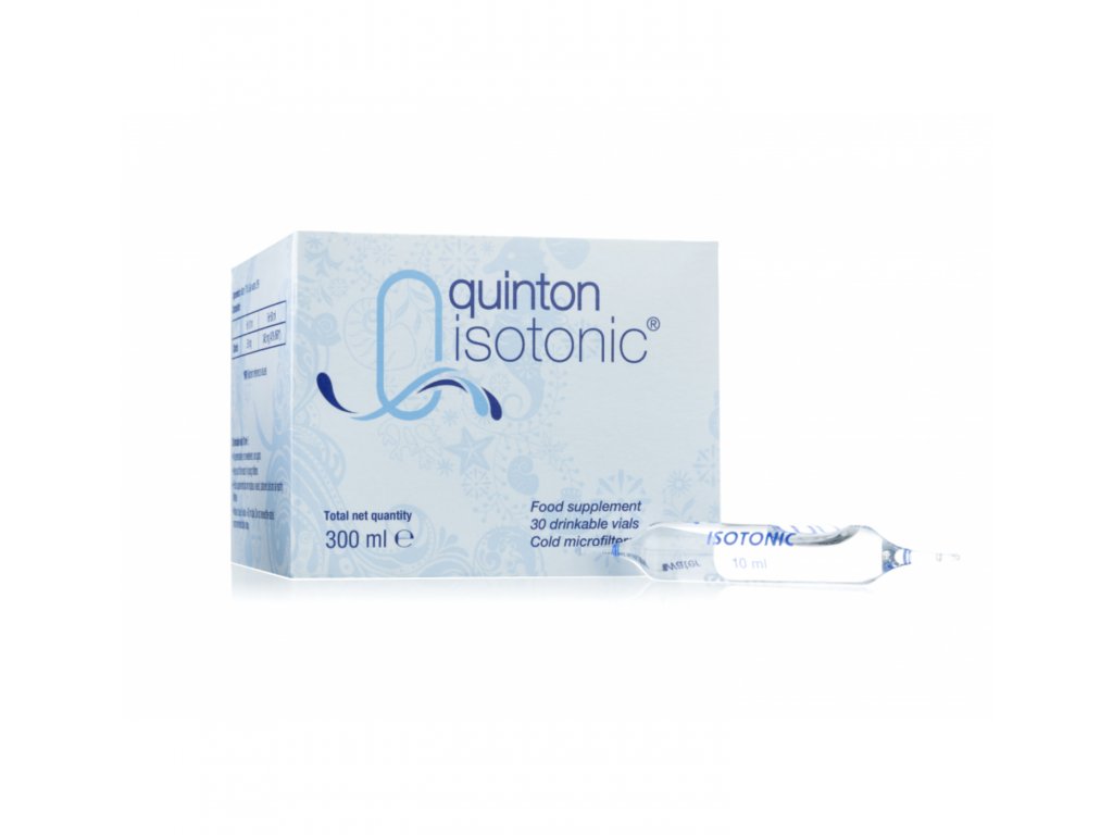 Plasma marin (eau de mer) isotonique procédé Quinton - 40 ampoules