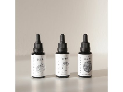 KÄÄPÄ Mushrooms - Balíček Adaptogenní houby 2+1 ZDARMA (vegan)