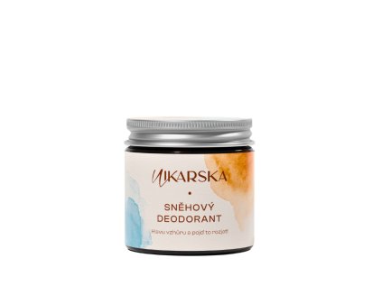 wikarska snehovy deodorant bergamot
