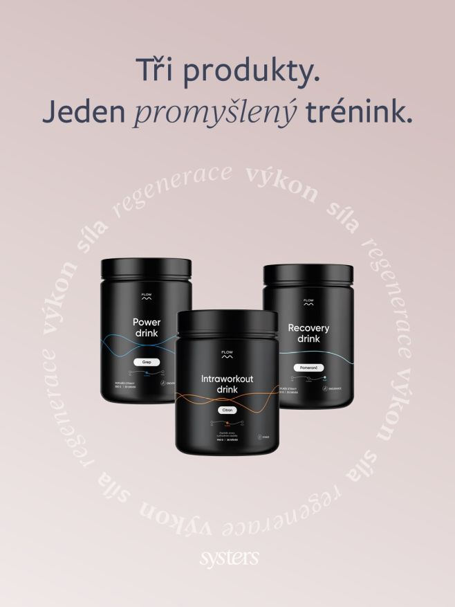 Tři produkty pro tři fáze tréninku. Power drink před výkonem pro rychlou energii, elektrolyty a hydrataci. Intraworkout...