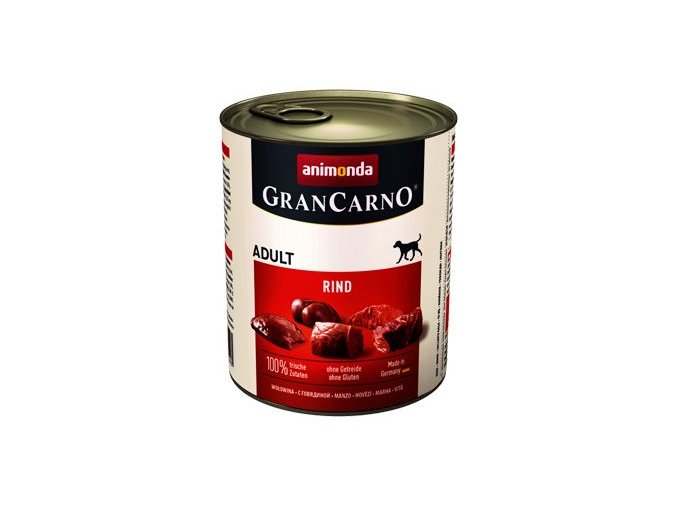 Animonda GRANCARNO konz. ADULT hovězí 800g