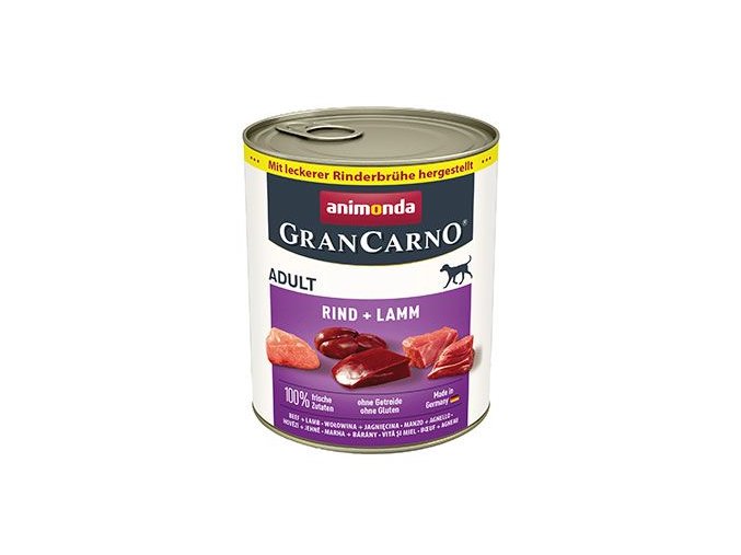 Animonda GRANCARNO konz. ADULT hovězí/jehněčí 800g