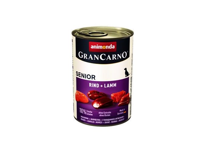 Animonda GRANCARNO konz. SENIOR tele/jehněčí 400g