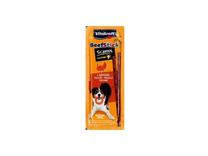 Vitakraft Dog pochoutka Beef Stick salami Geflug. 10ks