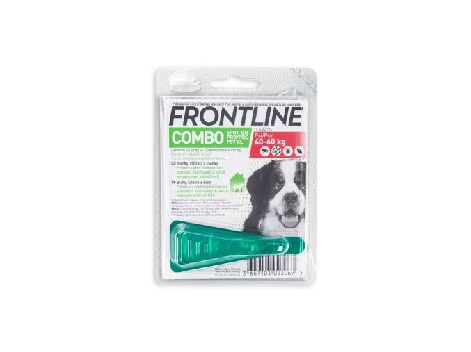 FRONTLINE COMBO spot-on pro psy XL (40-60kg)-1x4,02ml