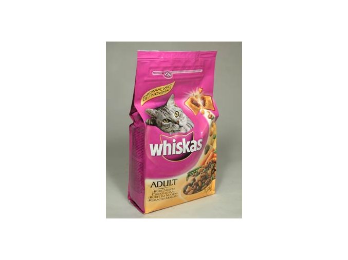 Whiskas Dry s kuřecím masem 1,4kg