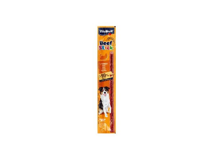 Vitakraft Dog pochoutka Beef Stick salami Turkey 1ks