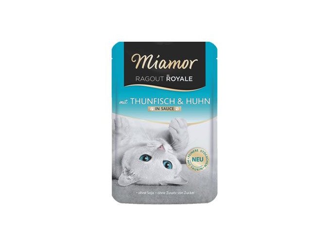 Miamor Cat Ragout kapsa tuňák+kuře ve šťávě 100g