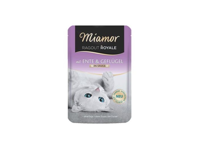 Miamor Cat Ragout kapsa kachna+drůbež ve šťávě 100g