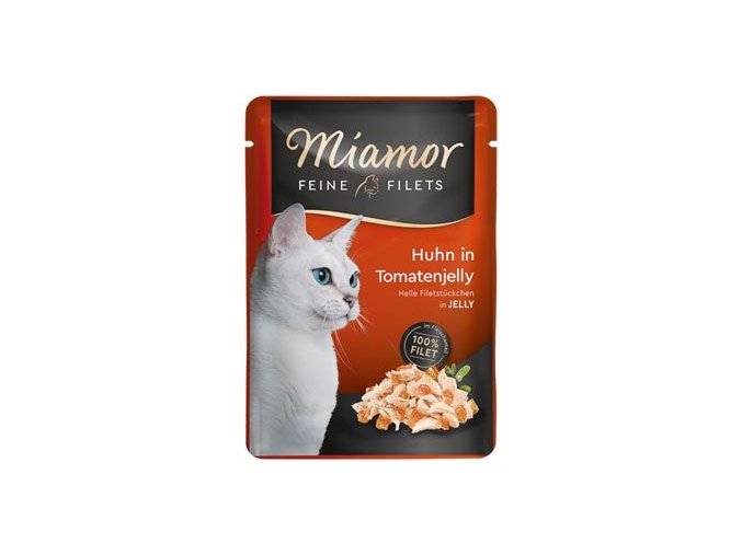 Miamor Cat Filet kapsa kuře+rajče v želé 100g