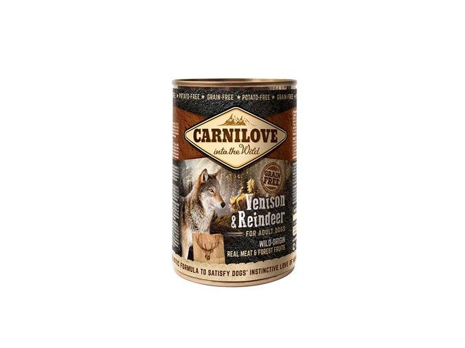 Carnilove Wild konz Meat Venison & Reindeer 400g