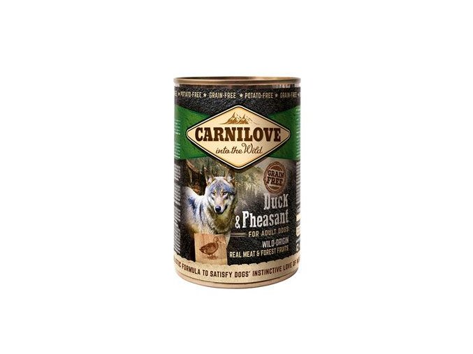 Carnilove Wild konz Meat Duck & Pheasant 400g