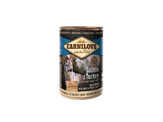 Carnilove Wild konz Meat Salmon & Turkey 400g