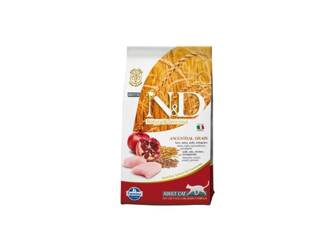 N&D LG CAT Adult Chicken & Pomegranate 5kg