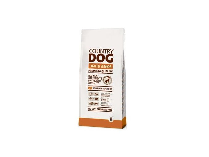 Country Dog Light Senior 15kg