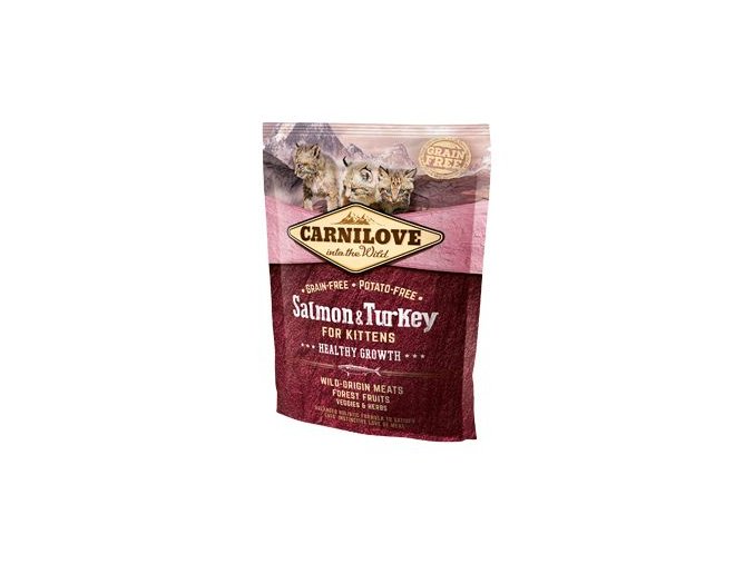 Carnilove Cat Salmon & Turkey for Kittens HG 400g