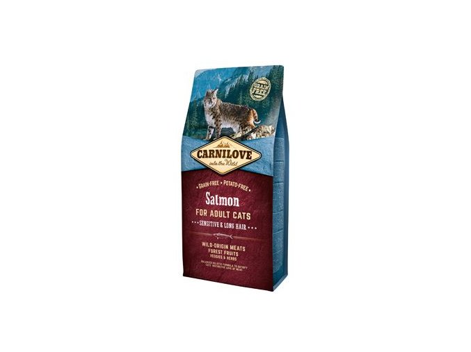 Carnilove Cat Salmon for Adult Sensitiv & LH 6kg