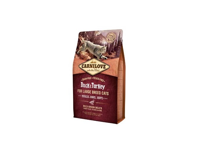 Carnilove Cat LB Duck&Turkey Muscles,Bones,Joints 2kg