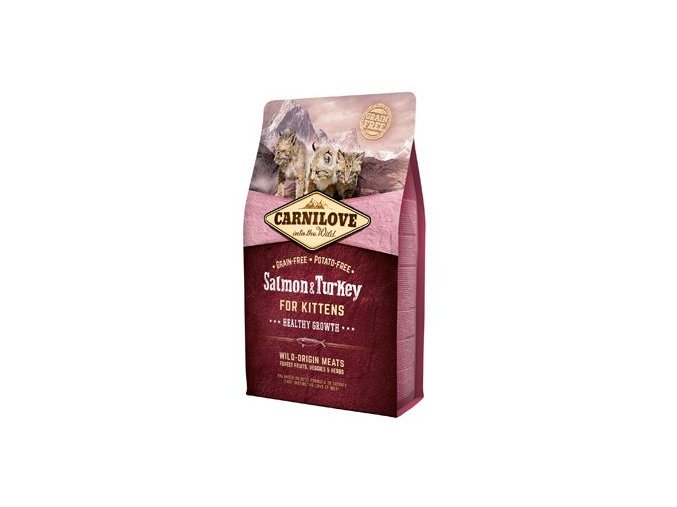 Carnilove Cat Salmon & Turkey for Kittens HG 2kg