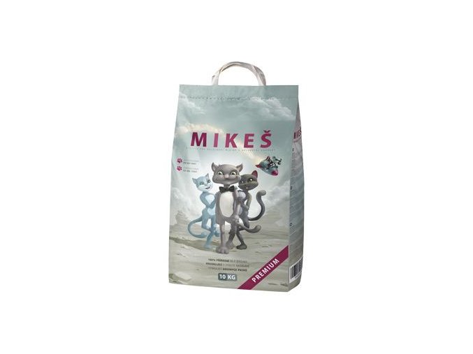 Mikeš Premium Podestýlka kočka pohlc. pachu 10kg