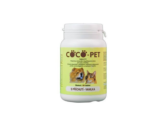 Coco Pet vanilka 50tbl