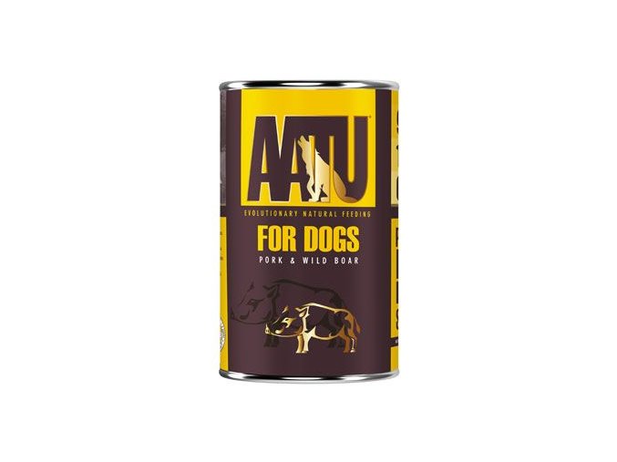 AATU Dog Wild Boar n Pork konz. 400g