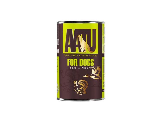 AATU Dog Duck n Turkey konz. 400g