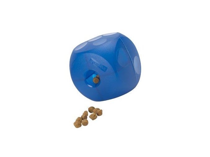 Hračka pes BUSTER Soft Cube modrá 12cm