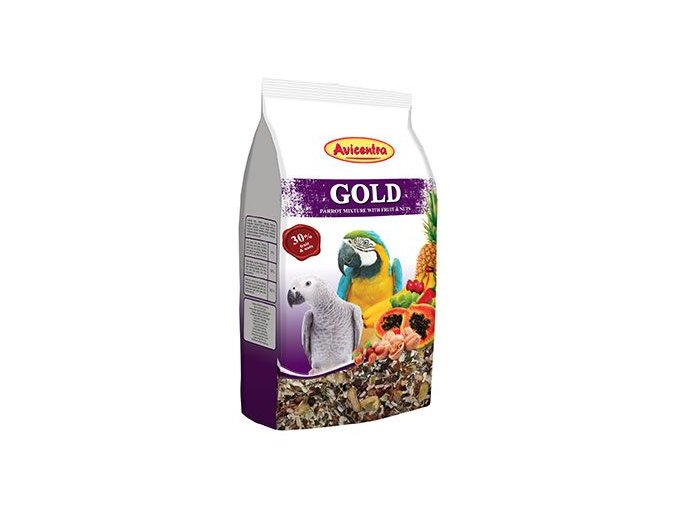 Avicentra velký papoušek Gold 850g