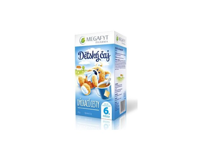 Čaj Megafyt dětský při nachlazení Dýchací cesty 20 sac