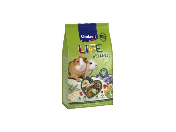 Vitakraft Rodent Guinea pig krm.Life Wellnes 600g