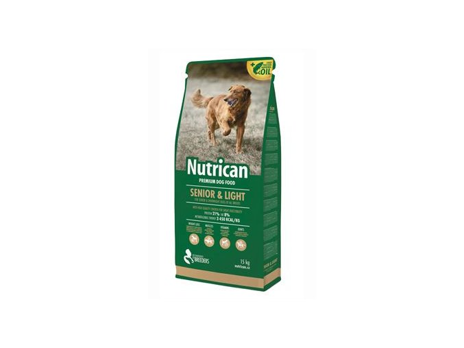 NutriCan Senior Light 3kg new