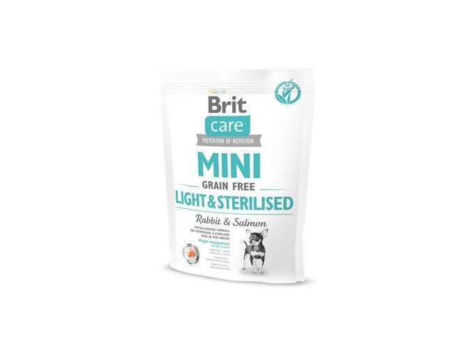 Brit Care Dog Mini Grain Free Light & Sterilised 400g