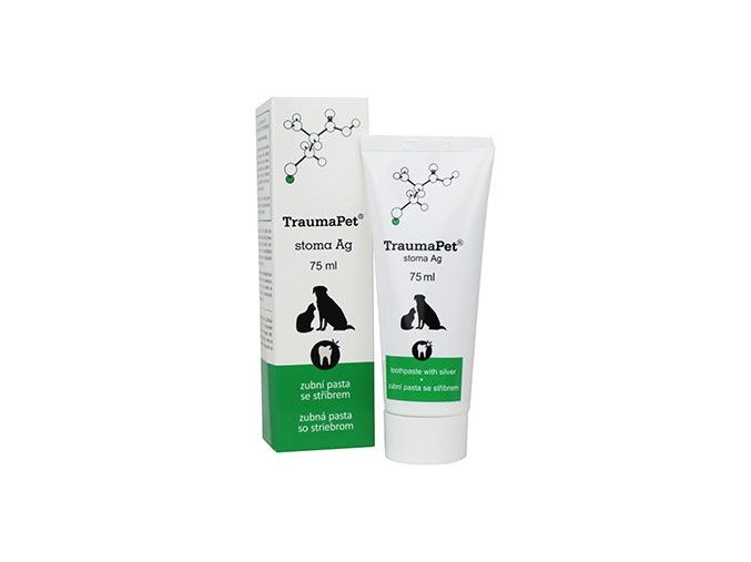 TraumaPet stoma Ag 75ml zubní pasta