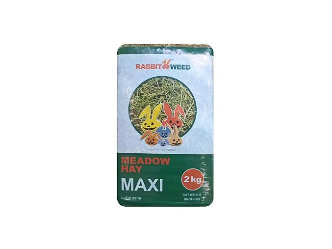 Seno luční Maxi RabbitWeed 2kg 100 l