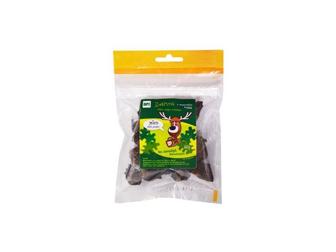 Pochoutka sušená MAPES Zvěřina jelen 60g