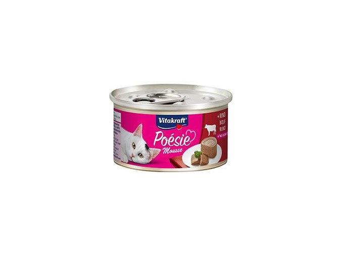 Vitakraft Cat Poésie konz. paté paštika hovězí 85g