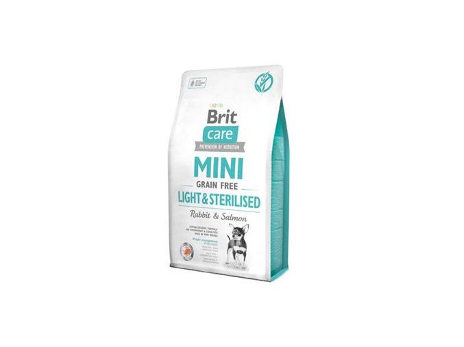 Brit Care Dog Mini Grain Free Light & Sterilised 2kg