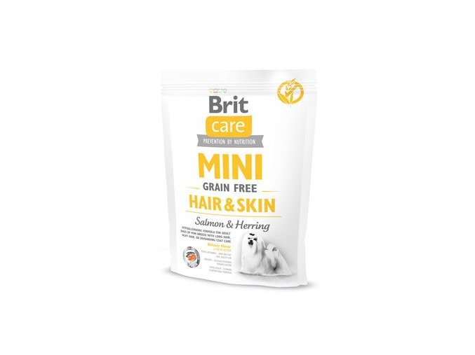 Brit Care Dog Mini Grain Free Hair & Skin 400g