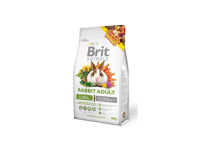 Brit Animals Rabbit Adult Complete 300g