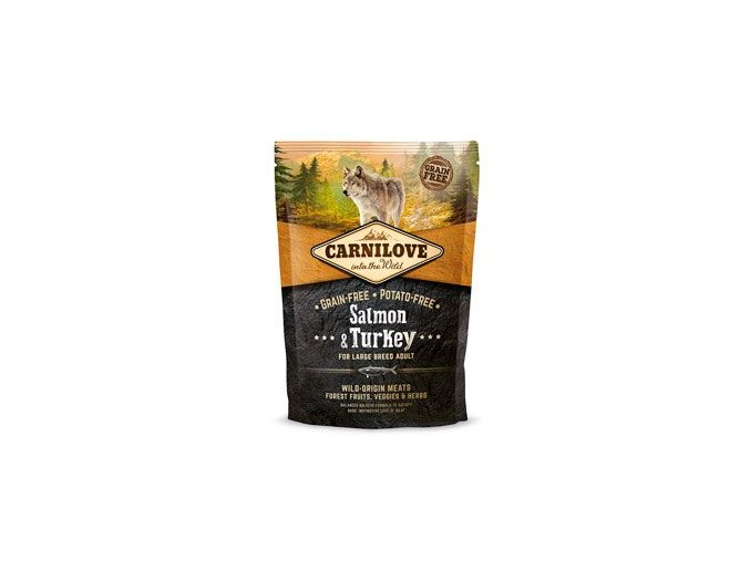 Carnilove Dog Salmon & Turkey for LB Adult 1,5kg