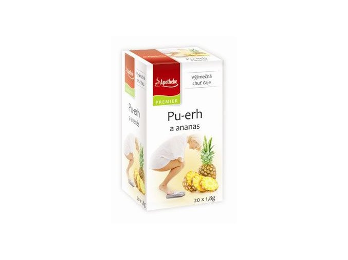 Čaj Apotheke Pu-erh a ananas 20sacc