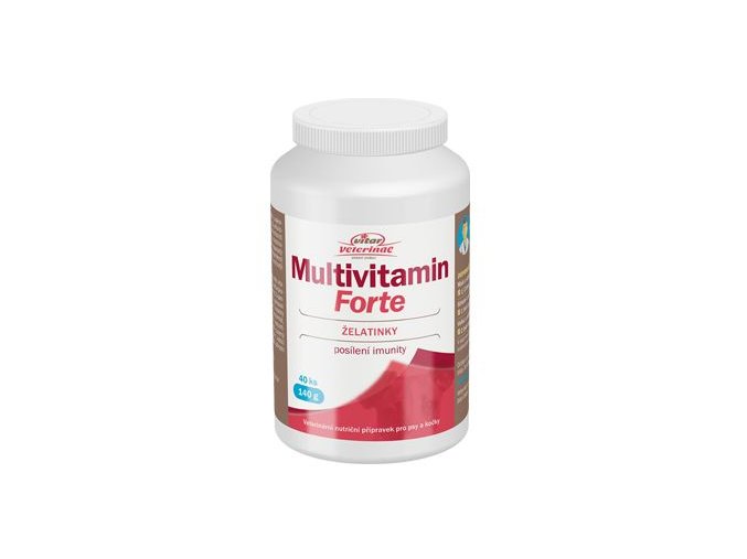 VITAR Veterinae Multivitamin Forte 40ks želé