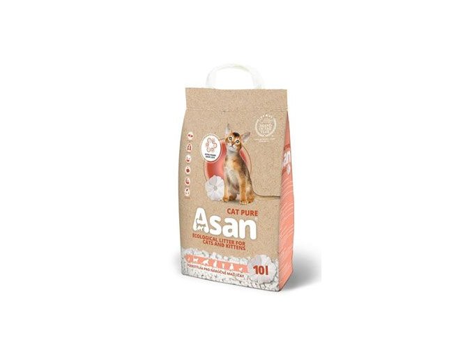 ASAN Cat Pure Podestýlka 10l